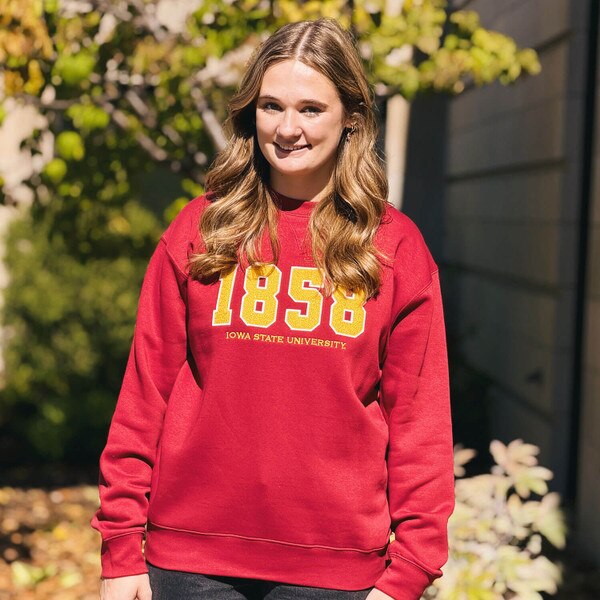 Gear 1858 Cardinal Crewneck Sweatshirt